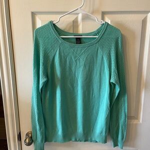 Women's Rue 21 Mint Green Sweater, Size Large